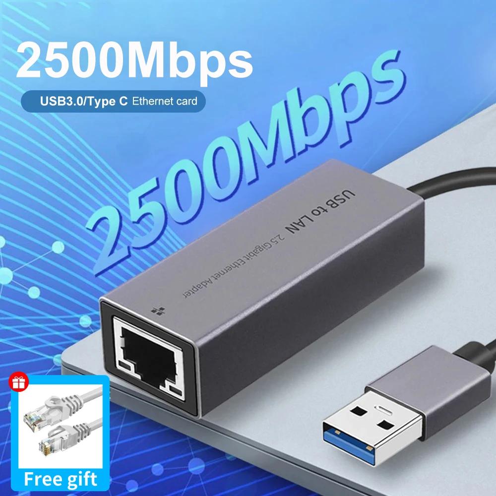 2.5G USB ̴ , USB RJ45 Ʈ 3  Ʈũ ī, Ʈ PC ƮϿ, USB3.0, 2500Mbps, 100Mbps